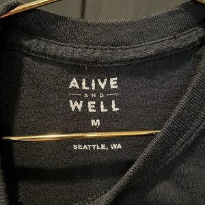 Alive and Well Black T-Shirt